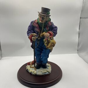 Department 56 In The Spirit Ebenezer Scrooge Figure With Wood Base, Dept 56